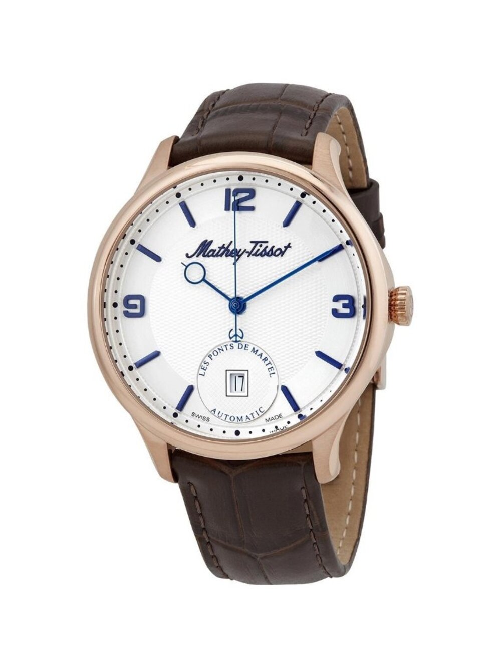 NWT Mathey-Tissot Edmond Automatic White Dial Men's Watch
